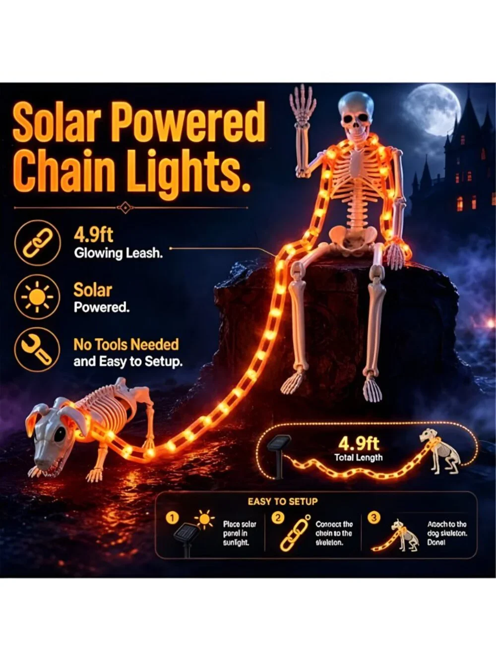 N/A 3ft skeleton